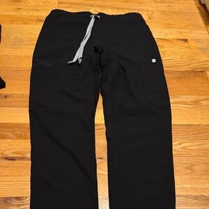 Figs Black Pants